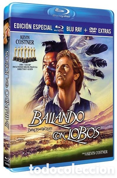 Cine: Bailando Con Lobos - Blu-Ray