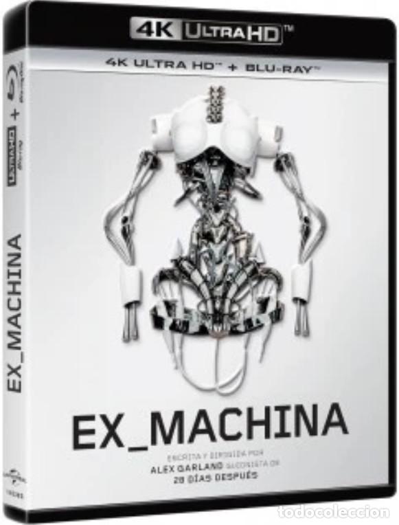 Cine: EX MACHINA (Alex Garland, 2014) - EDICION 4K UHD BLU-RAY