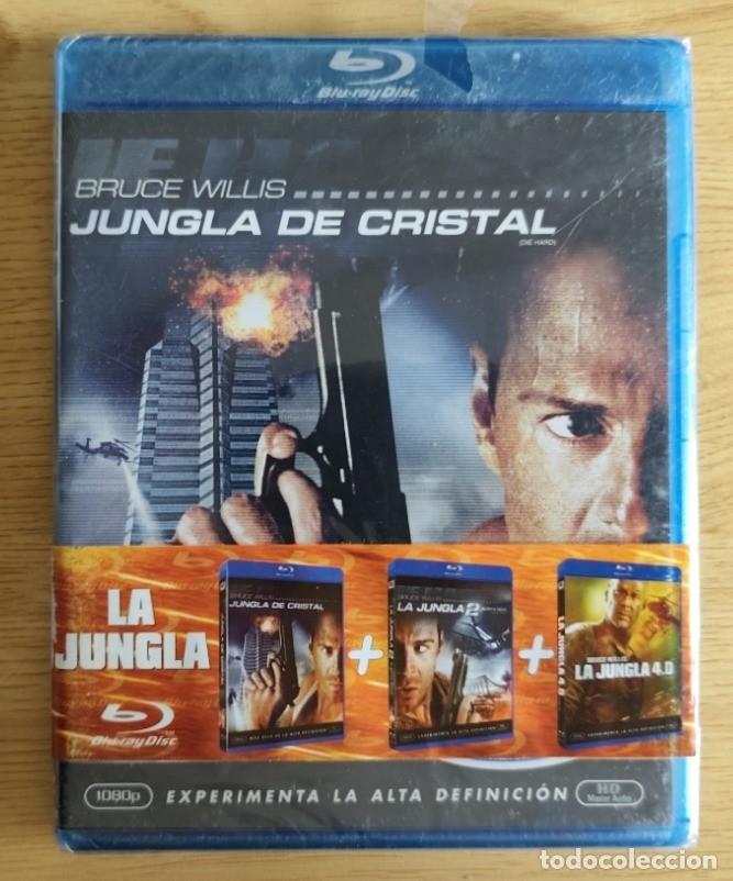 Cine: JUNGLA DE CRISTAL- BLU-RAY DISC PACK 3 PEL&Iacute;CULAS- PRECINTADO - BRUCE WILLIS