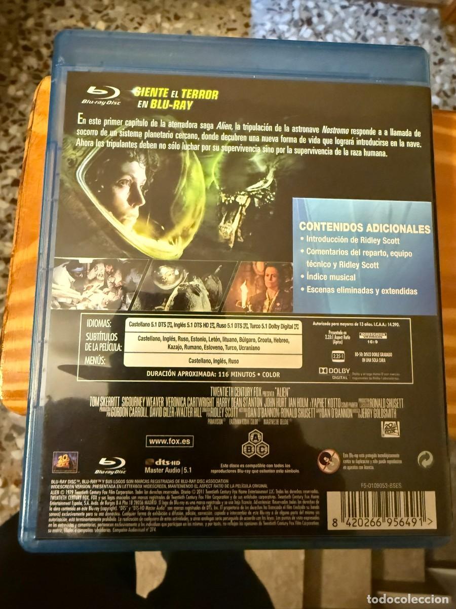 Cine: Alien Blu Ray Ridley Scott - Foto 2