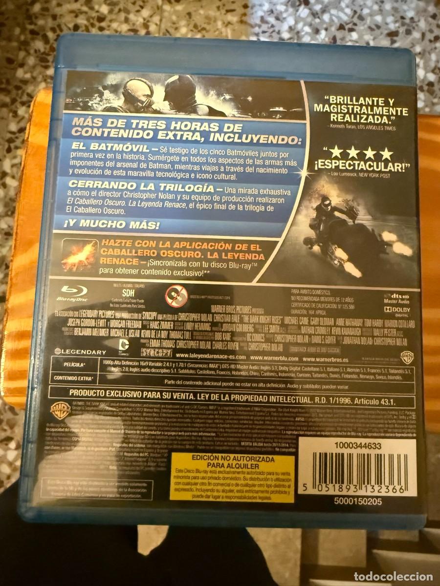Cine: El caballero oscuro blu ray Christopher Nolan - Foto 2