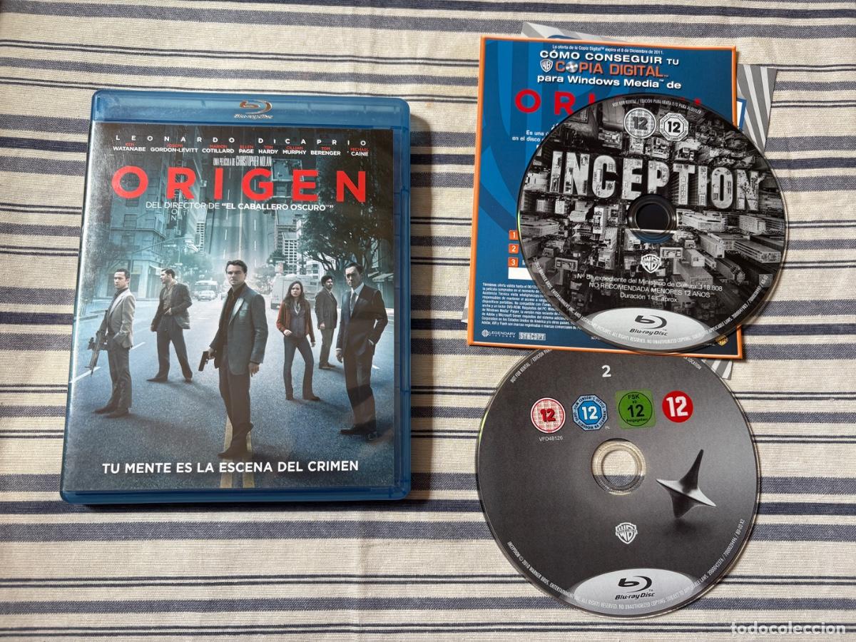 Cin&eacute;ma: DVD4. ORIGEN LEONARDO DICAPRIO BLURAY