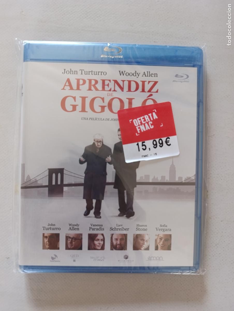 Cine: BLU-RAY APRENDIZ DE GIGOLO - JOHN TURTURRO, WOODY ALLEN - NUEVO, PRECINTADO (1H)