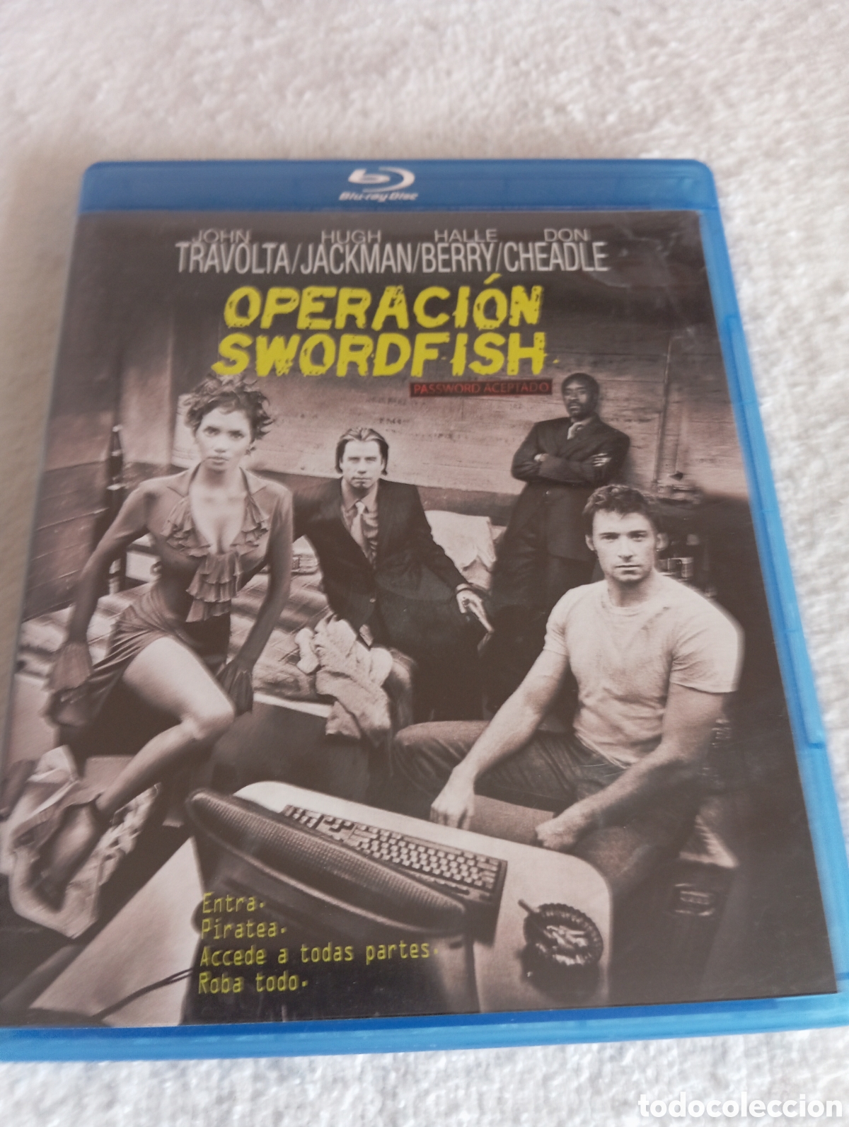 Cine: Blu-Ray Dominic Sena John Travolta, Hugh Jackman, Halle Berry, Don Cheadle Operaci&oacute;n Swordfish 2001