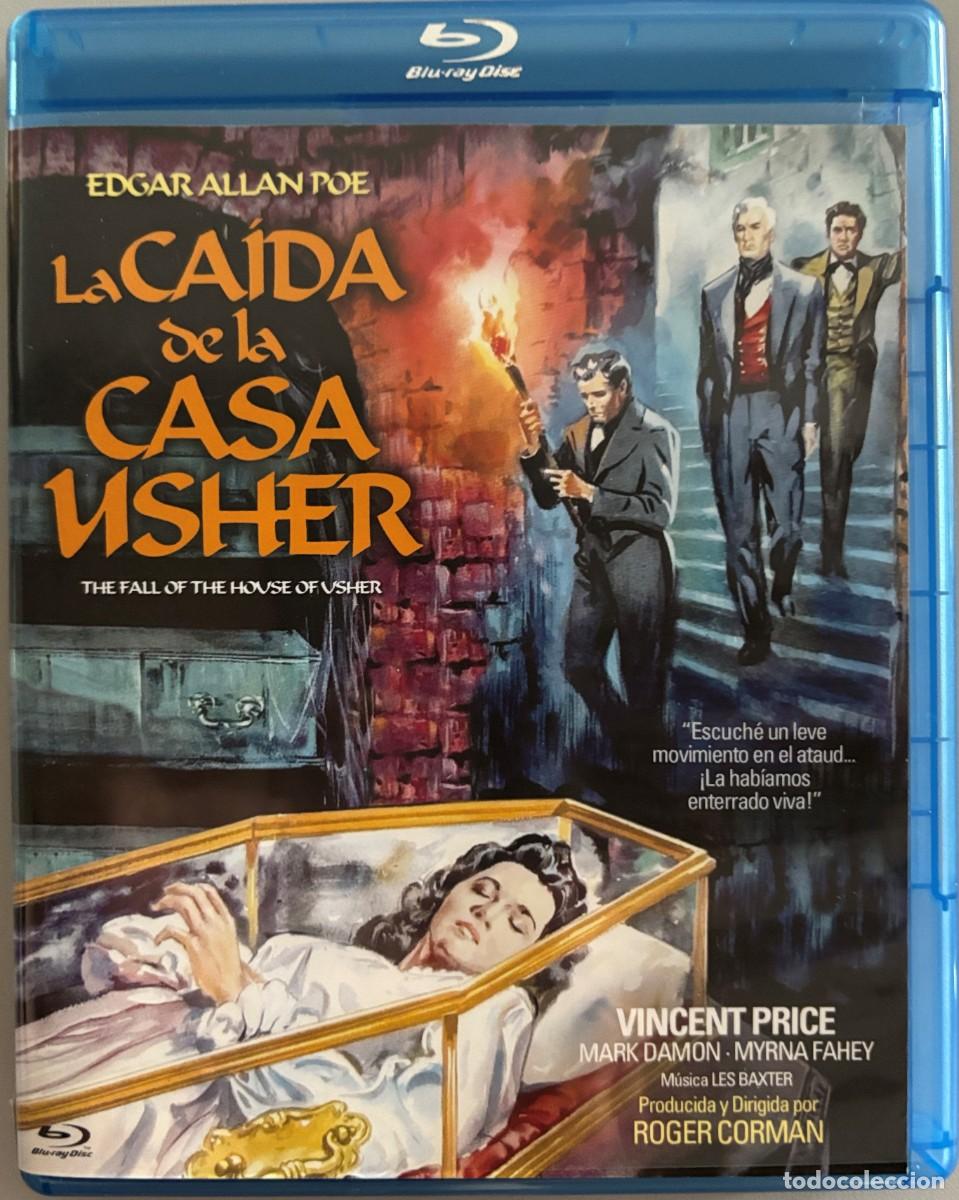 Cine: LA CAIDA DE LA CASA USHER (1960) VINCENT PRICE, MARK DAMON - FILM ROGER CORMAN - EDGAR ALLAN POE
