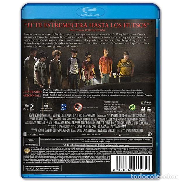 Cine: IT Bluray (Terror, Stephen King) - Foto 2