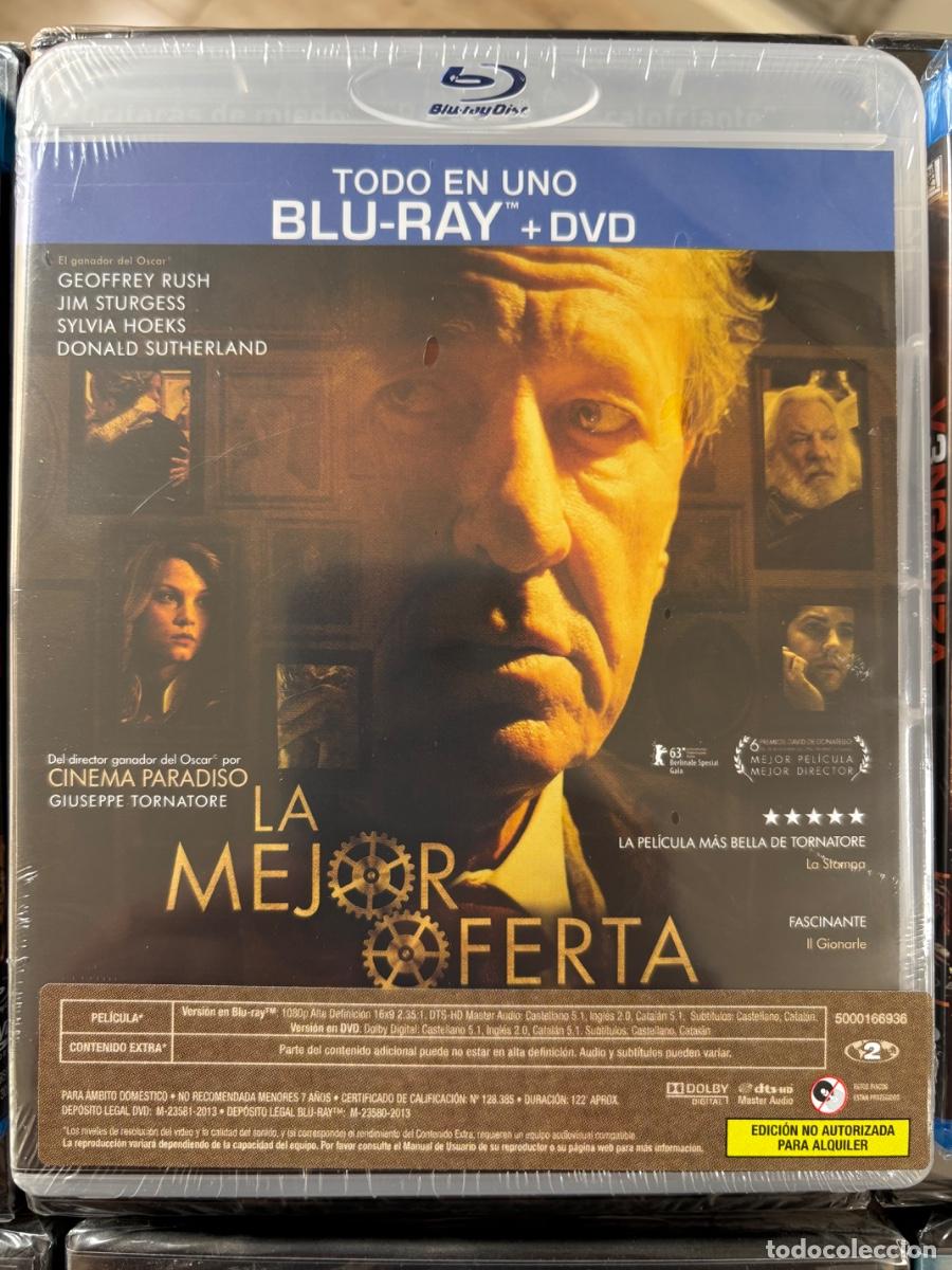 Cine: La Mejor Oferta (Blue Ray)(Nueva y Precintada)