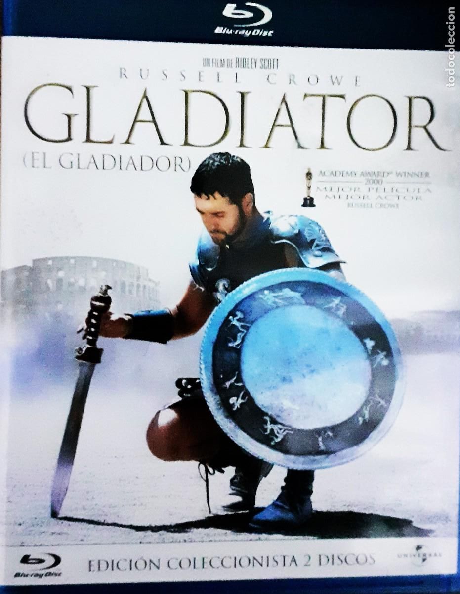 Cine: EL GLADIADOR. CINE EN BLU-RAY. COLECCION.