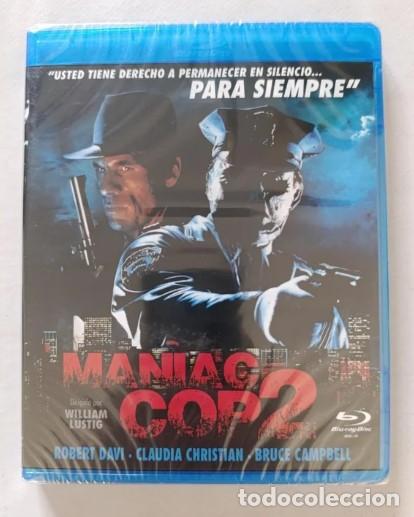 Cine: BLU-RAY MANIAC COP 2 - NUEVO, PRECINTADO (273w)