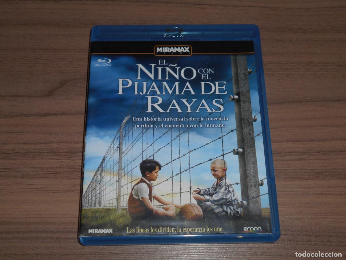 Cine: EL NI&Ntilde;O DEL PIJAMA DE RAYAS BLU-RAY DISC Como NUEVO