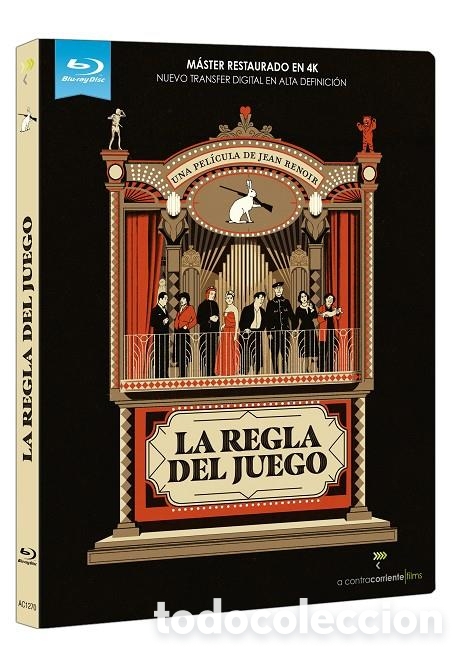 Cine: La Regla del Juego (La r&egrave;gle du jeu) - Blu-Ray
