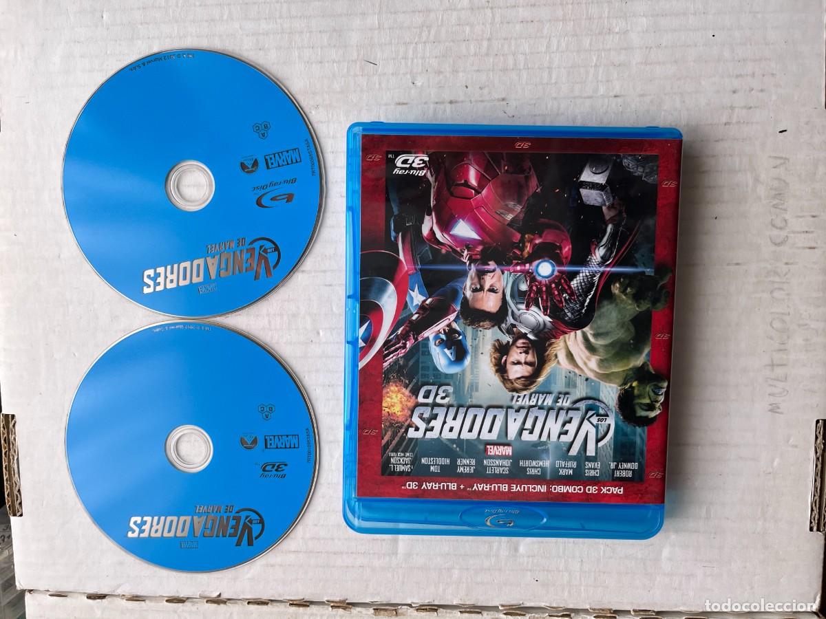 Cine: MARVEL VENGADORES 3D - PELICULA BRAY BLURAY KREATEN