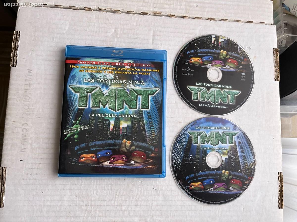 Cine: TMNT LAS TORTUGAS NINJA LA PELICULA ORIGINAL - PELICULA BRAY BLURAY KREATEN