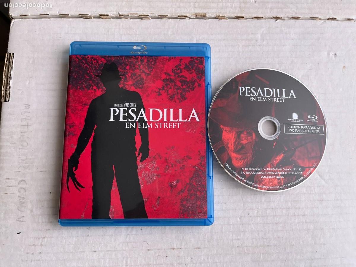 Cine: PESADILLA EN ELM STREET - PELICULA BRAY BLURAY KREATEN