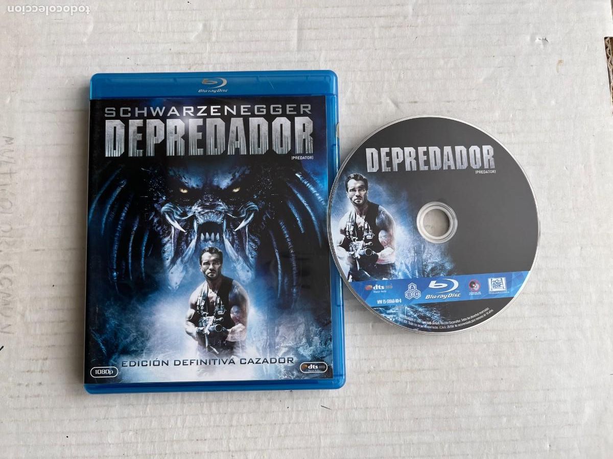 Cine: DEPREDADOR SCHWARZENEGGER - PELICULA BRAY BLURAY KREATEN
