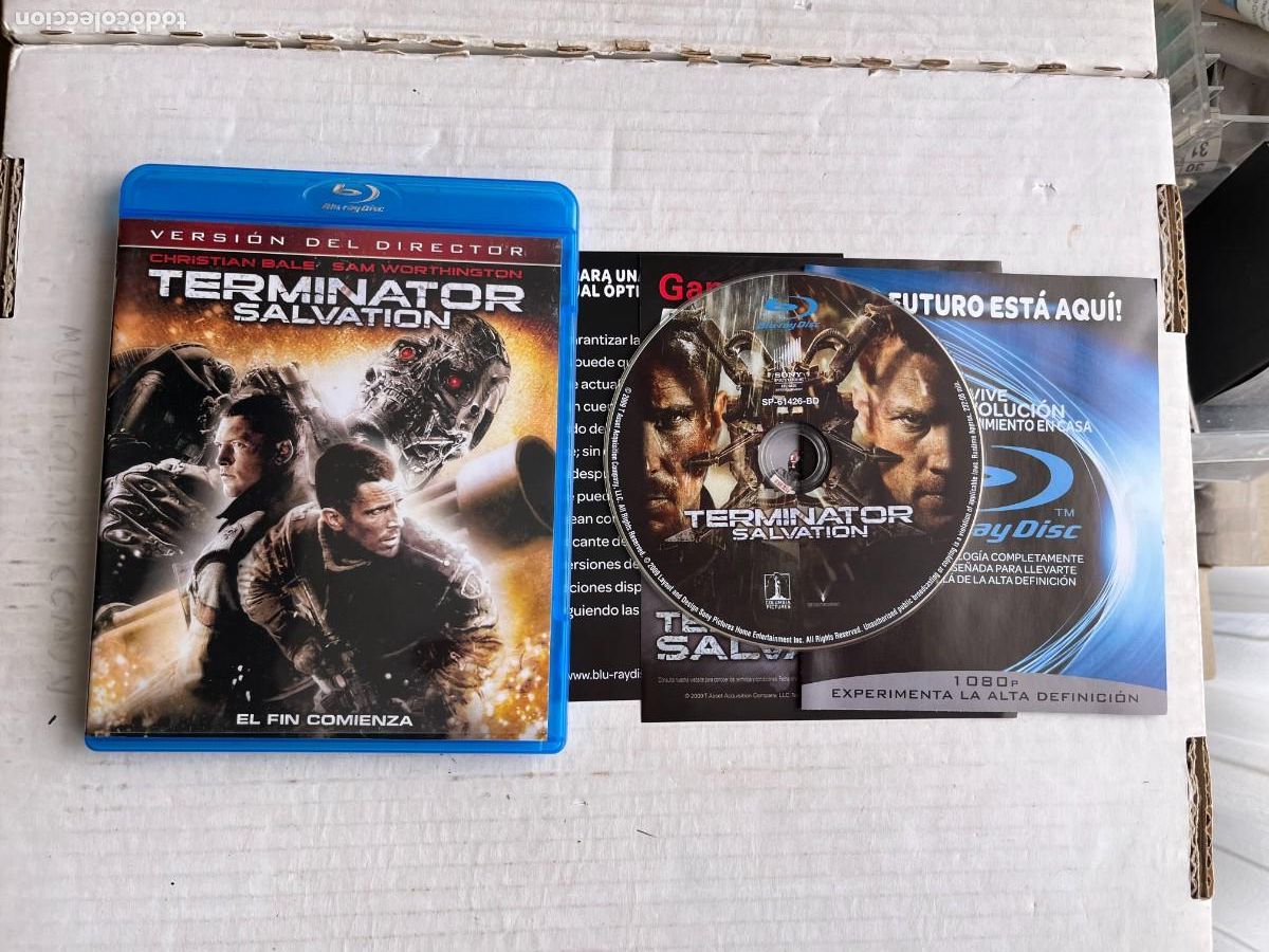 Cine: TERMINATOR SALVATION - PELICULA BRAY BLURAY KREATEN