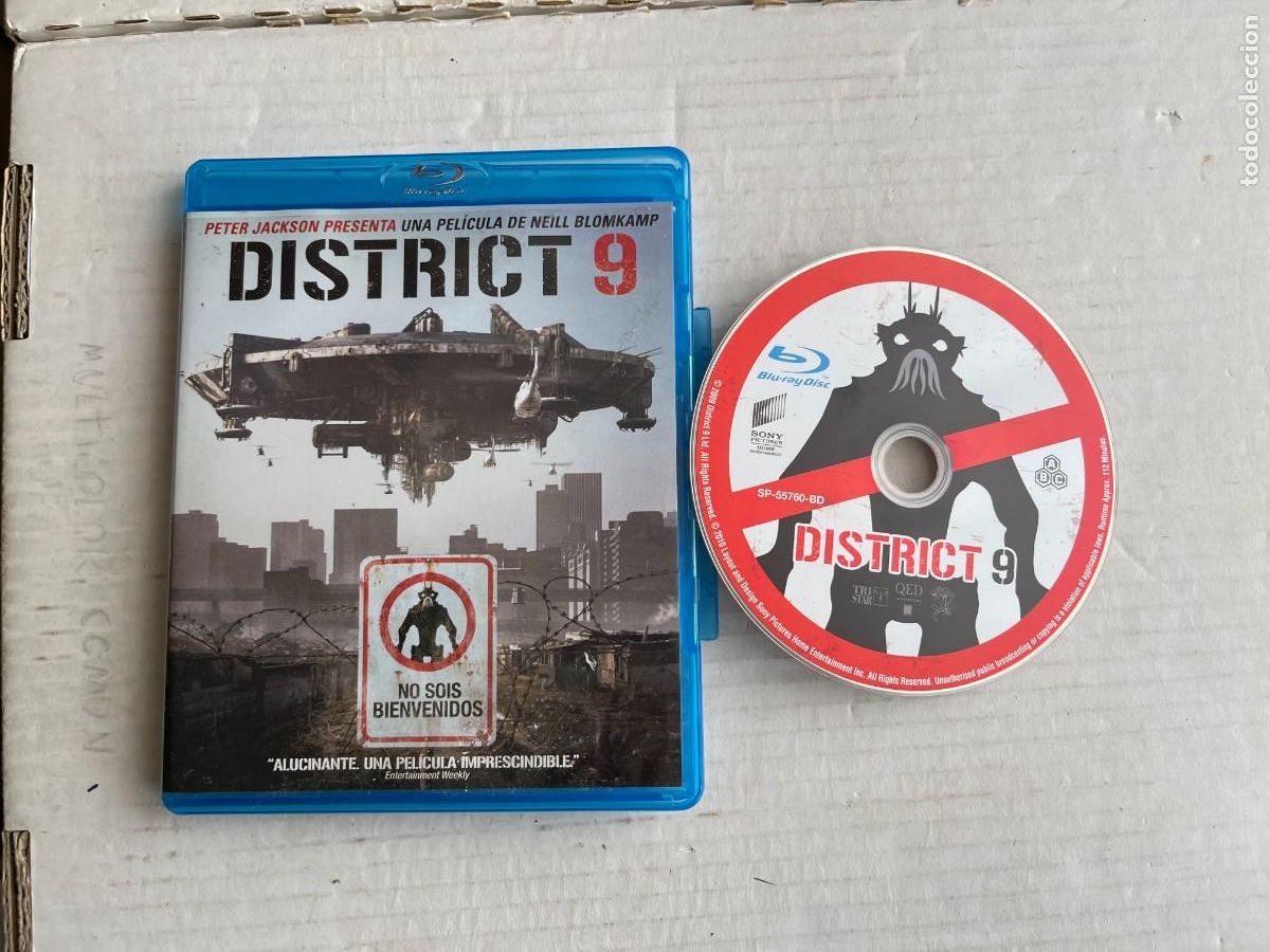Cine: DISTRICT 9 PELICULA BRAY BLURAY KREATEN