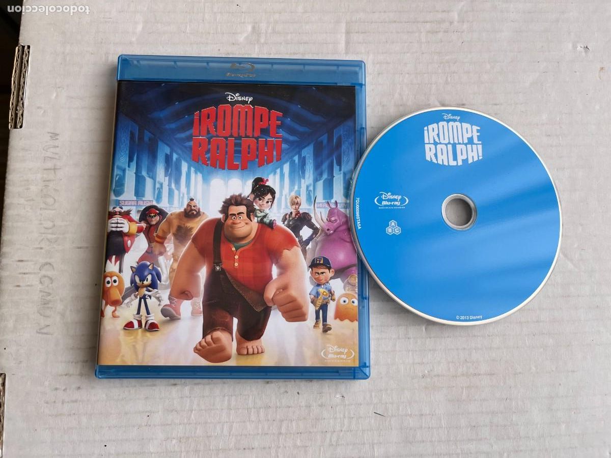 Cine: ROMPE RALPH - PELICULA BRAY BLURAY KREATEN