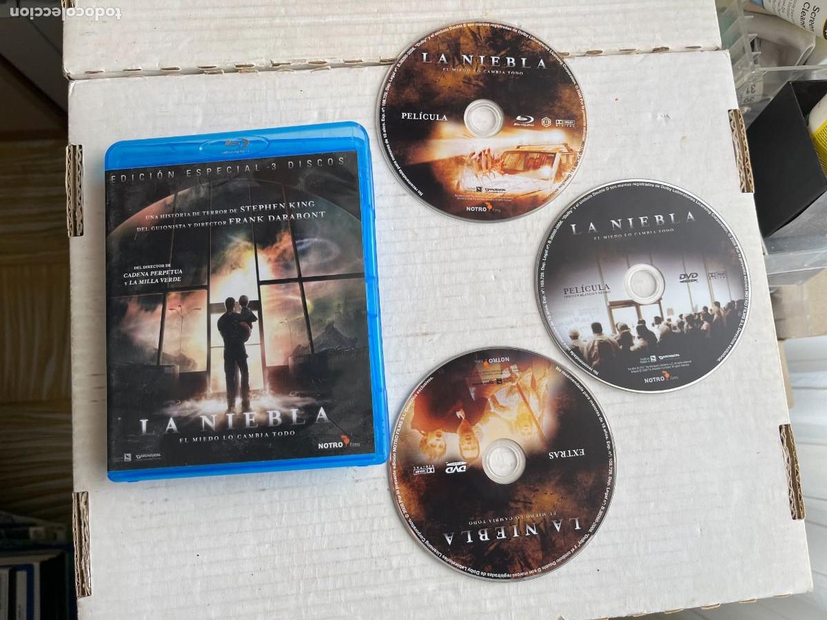 Cine: LA NIBLA EL MIEDO LO CAMBIA TODO DVD BRAY EXTRAS- PELICULA BRAY BLURAY KREATEN