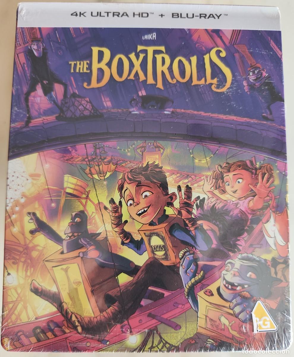 Cinema: THE BOXTROLLS (2014) - Edicion Limitada Metalica 4k Uhd + Blu Ray