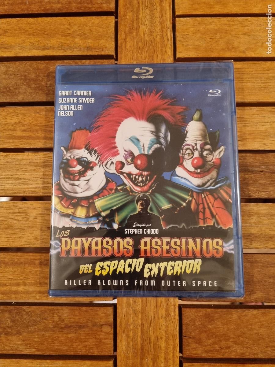 Cine: Los payasos asesinos del espacio exterior - Blu-ray nuevo - Killer Klowns from outer space
