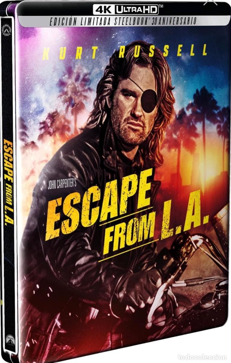 Cine: 2013: Rescate en L.A. (John Carpenter, 1996) - EDICION METALICA 4K UHD