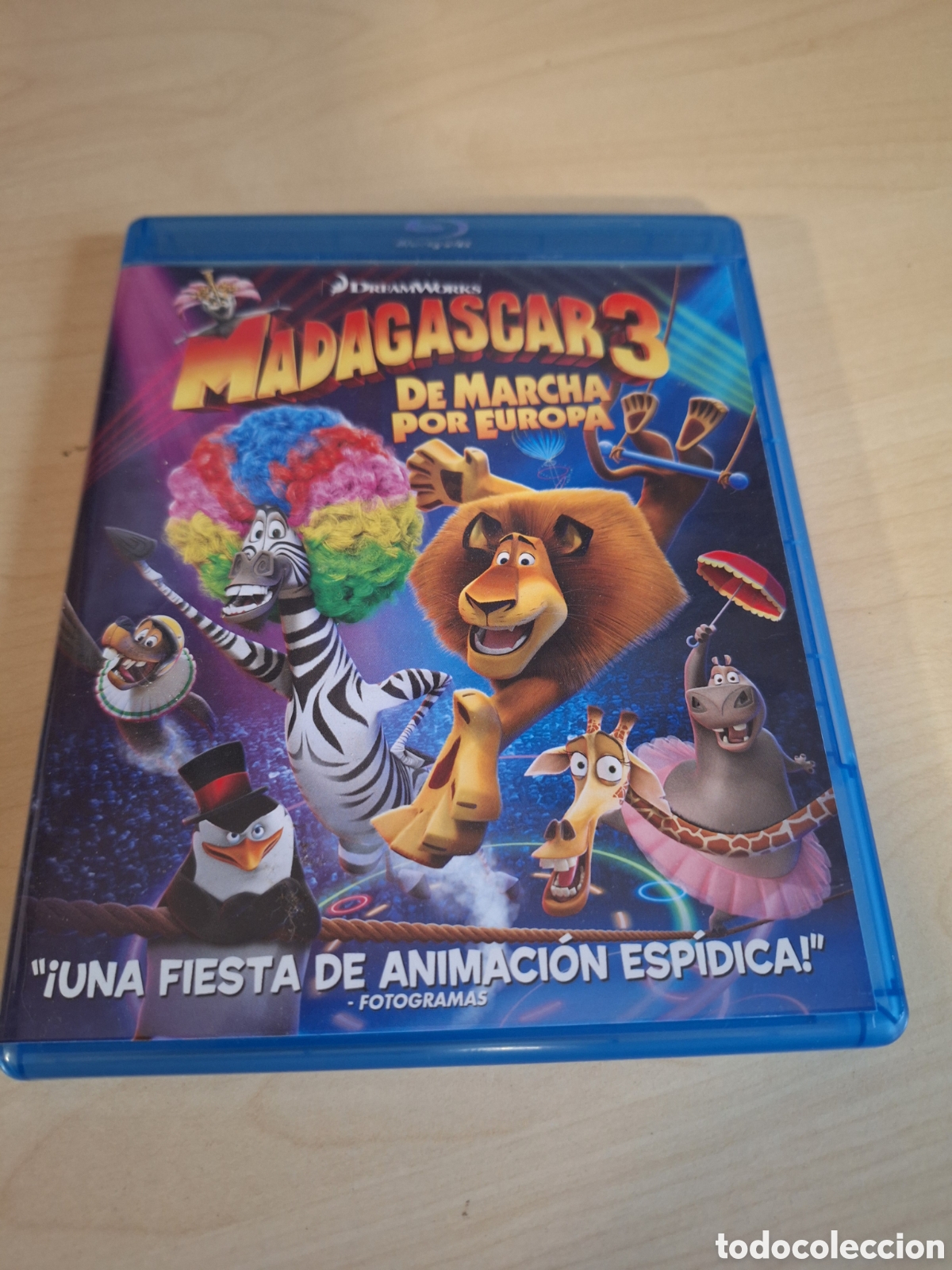 Cine: RB18 madagascar 3 BLURAY SEGUNDAMANO