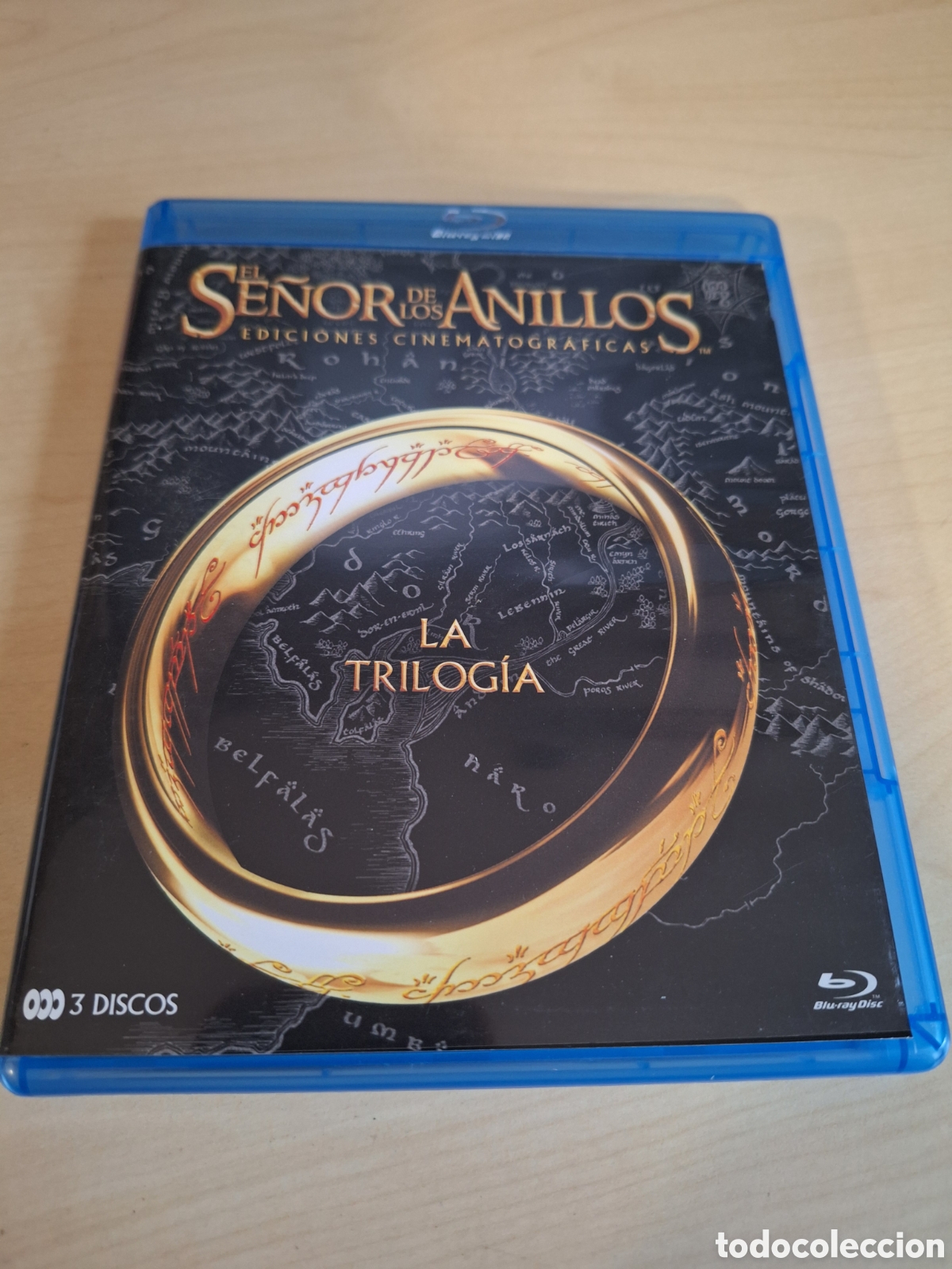 Cine: RB19 trilogia el se&ntilde;or de los anillos BLURAY SEGUNDAMANO