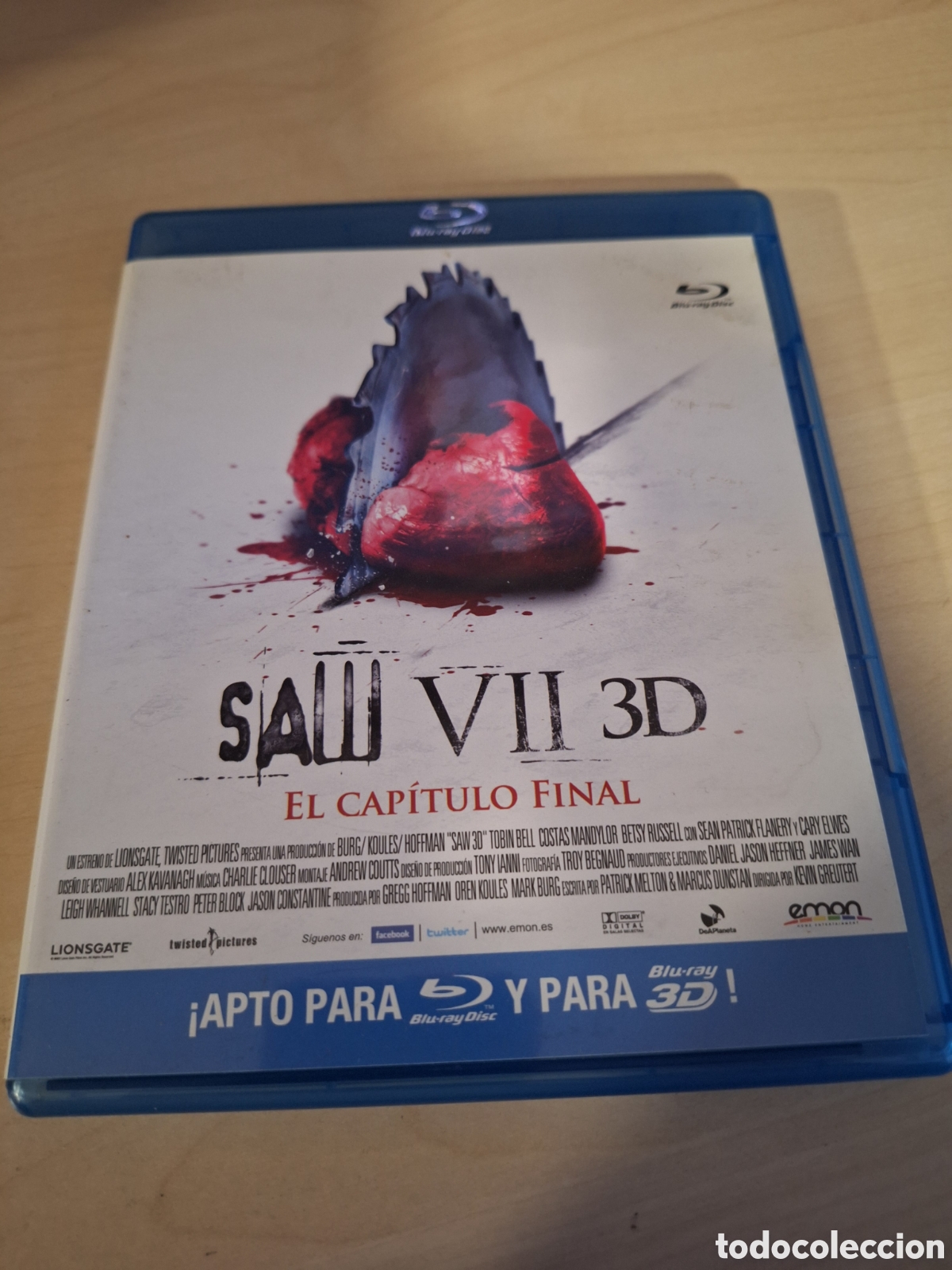 Cine: RB28 saw VII 3D BLURAY SEGUNDAMANO