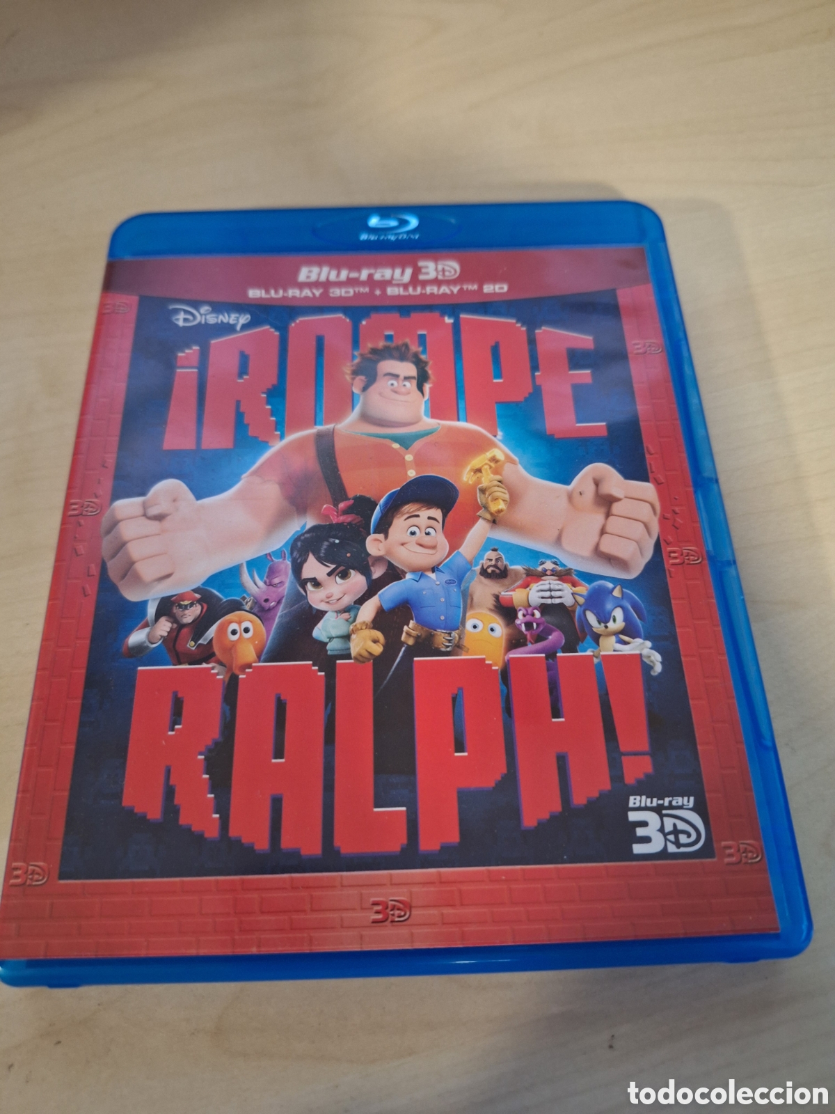 Cine: RB28 rompe Ralph 3D BLURAY SEGUNDAMANO