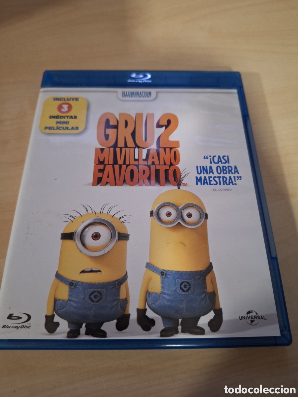 Cine: RB31 gru 2 mi villano favorito BLURAY SEGUNDAMANO