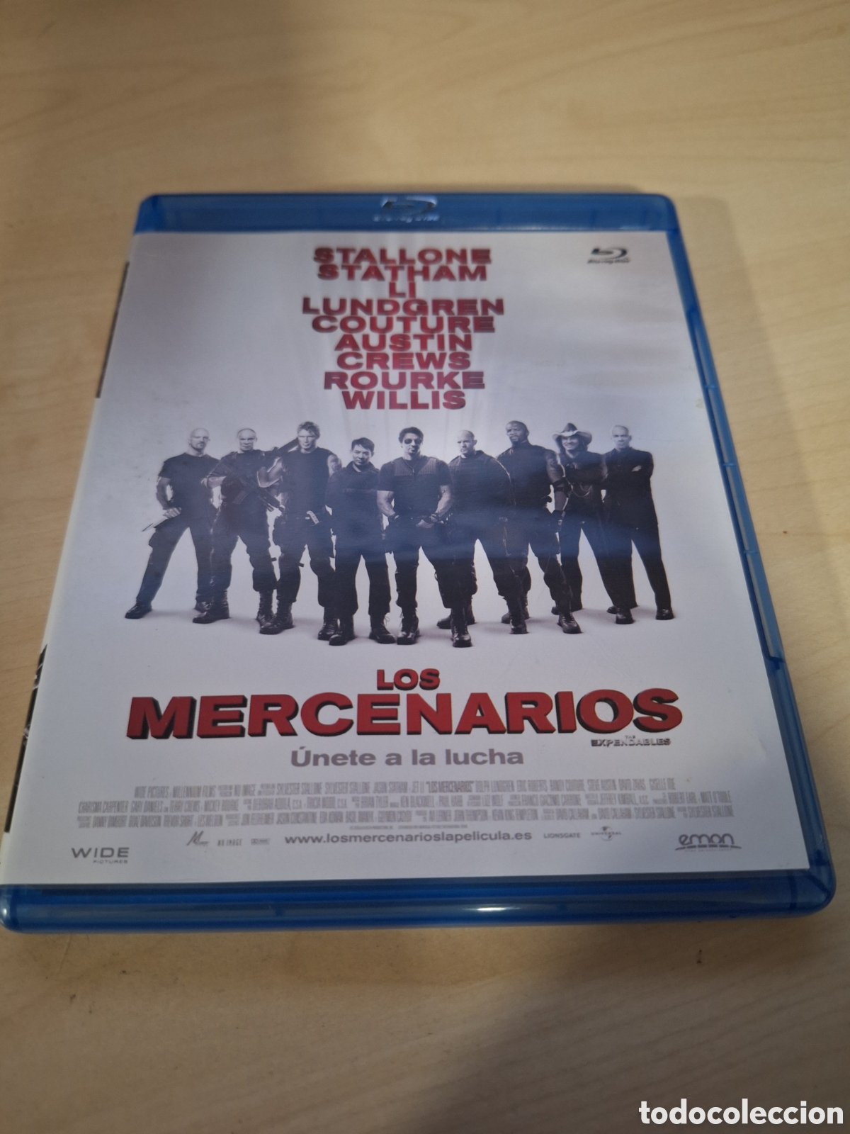 Cine: RB34 los mercenarios BLURAY SEGUNDAMANO