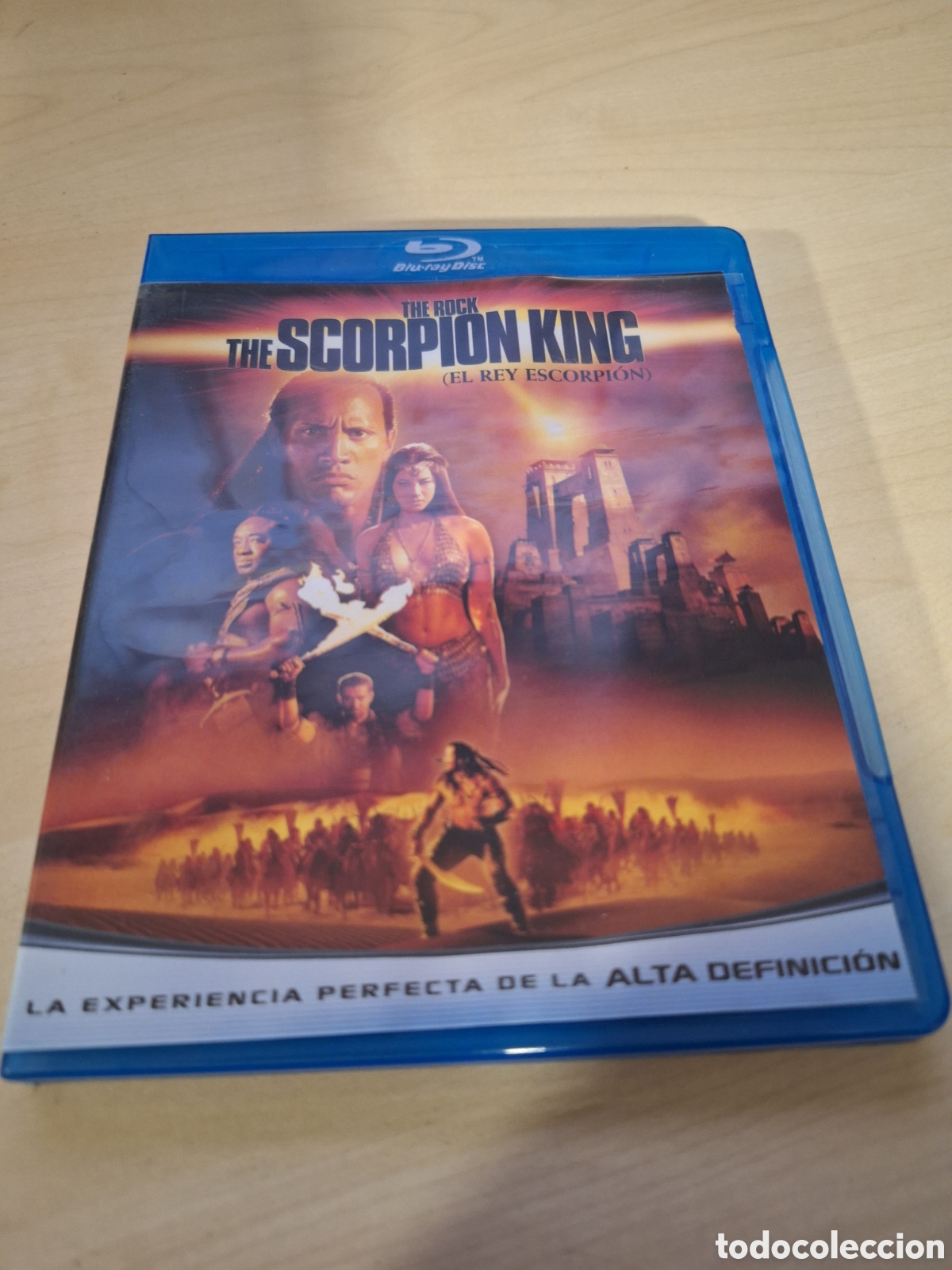 Cine: RB34 the scorpion king BLURAY SEGUNDAMANO