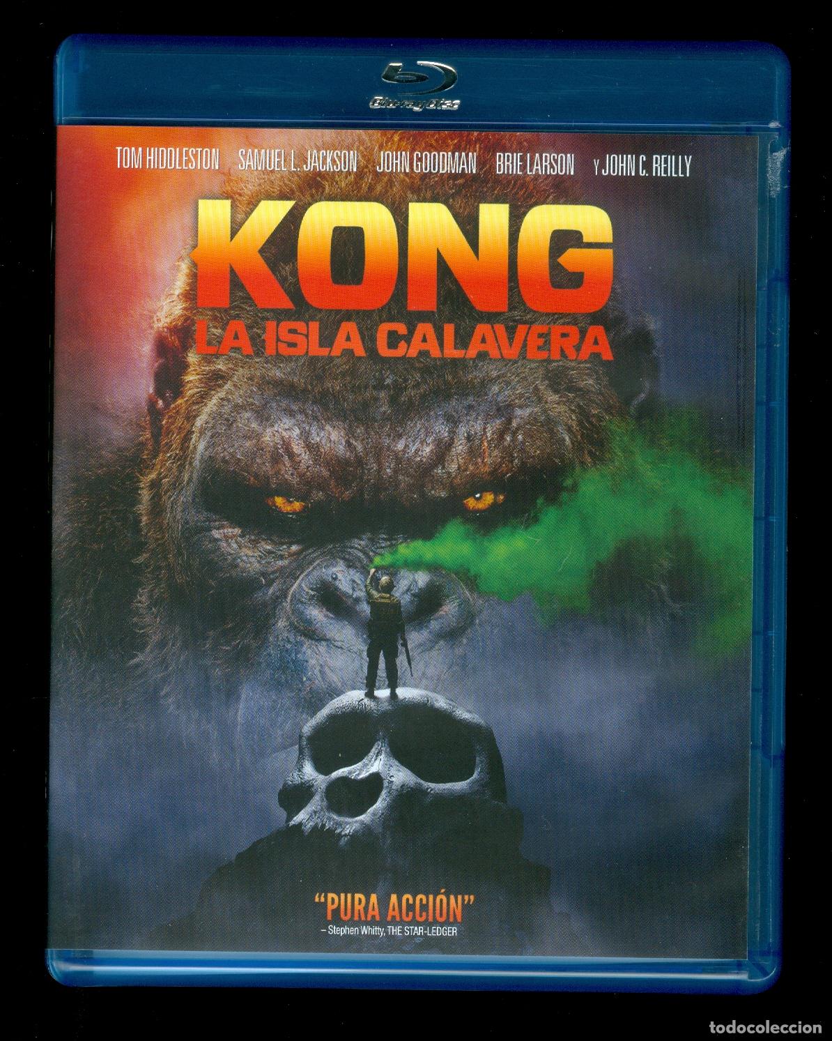 Cine: BLU-RAY - KING KONG, LA ISLA CALAVERA (2017) CON TOM HIDDLESTON, SAMUEL L. JACKSON, JOHN GOODMAN