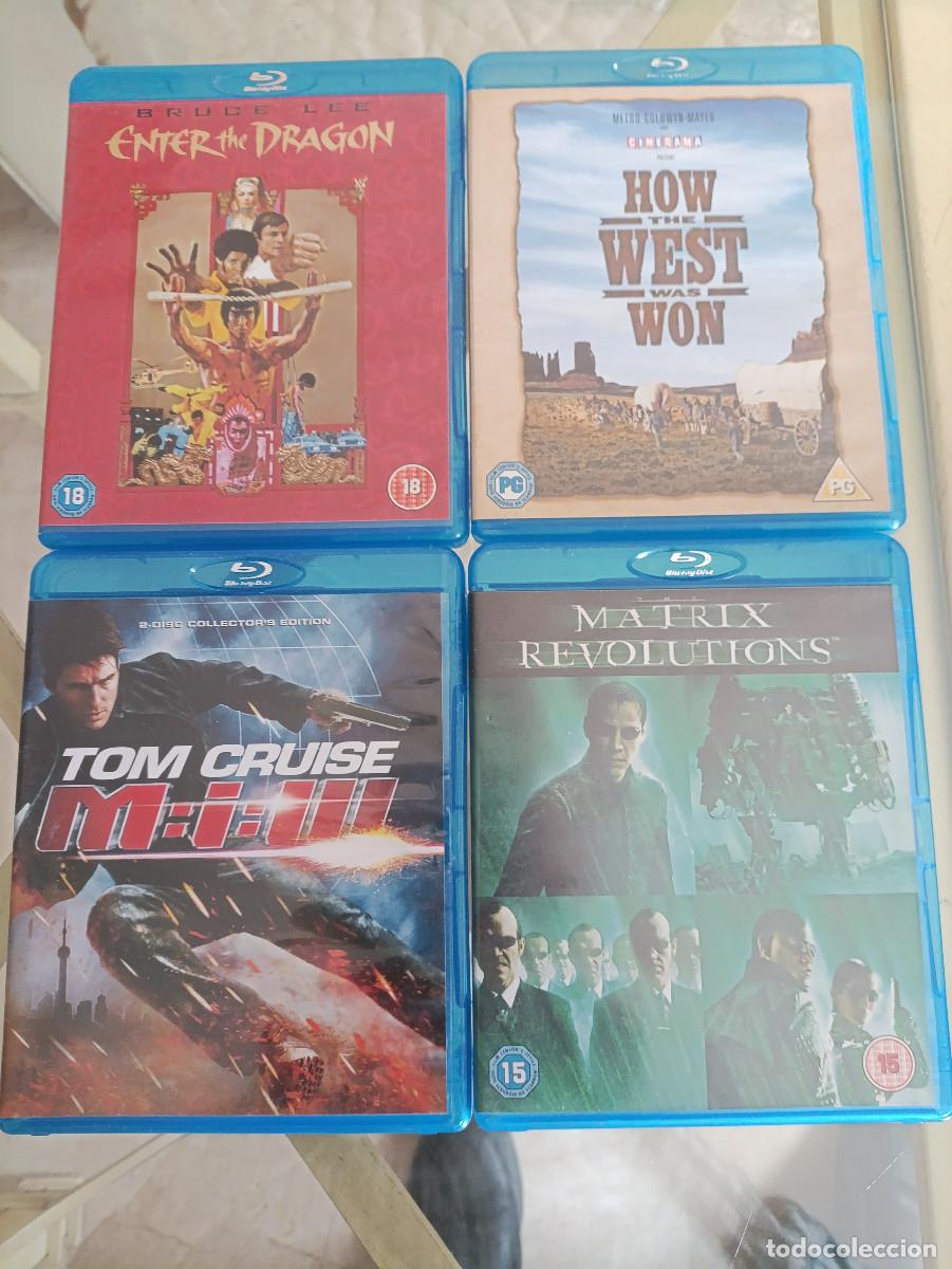 Cine: 4 PELICULAS BLU RAY DISC