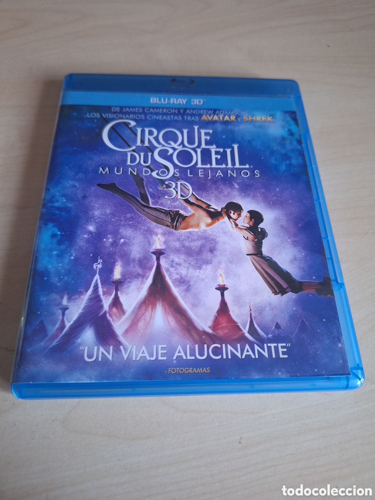 Cine: RB40 cirque du solein mundos lejanos 3D BLURAY SEGUNDAMANO
