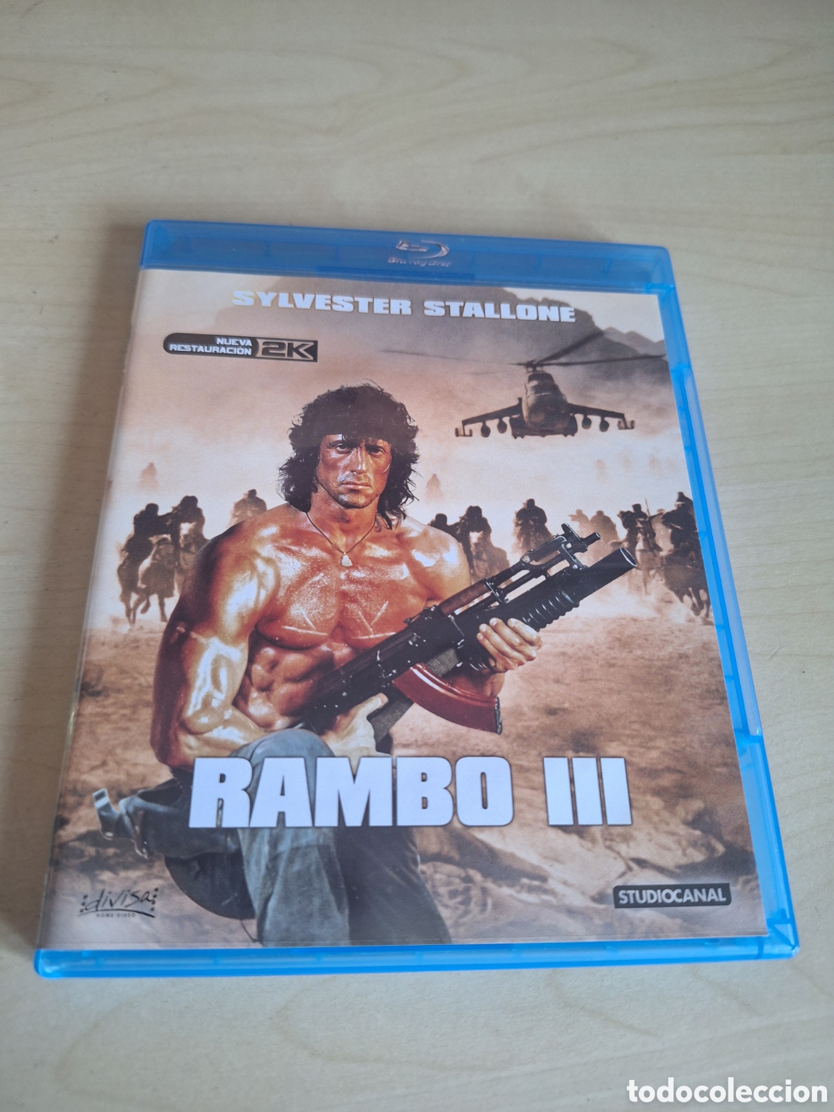 Cine: RB41 rambo III BLURAY SEGUNDAMANO