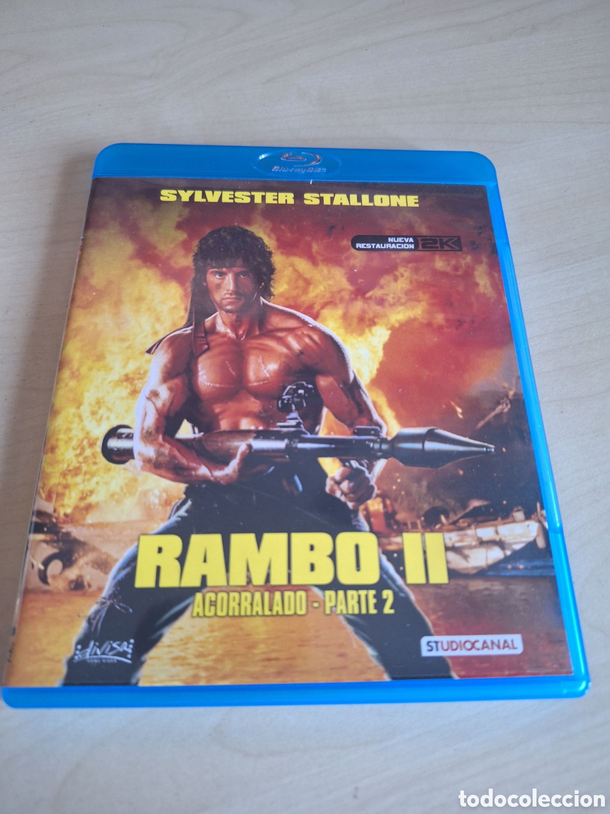 Cine: RB41 rambo II BLURAY SEGUNDAMANO
