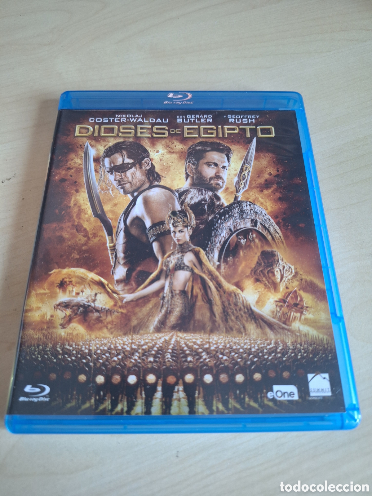 Cine: RB41 dioses de Egipto BLURAY SEGUNDAMANO