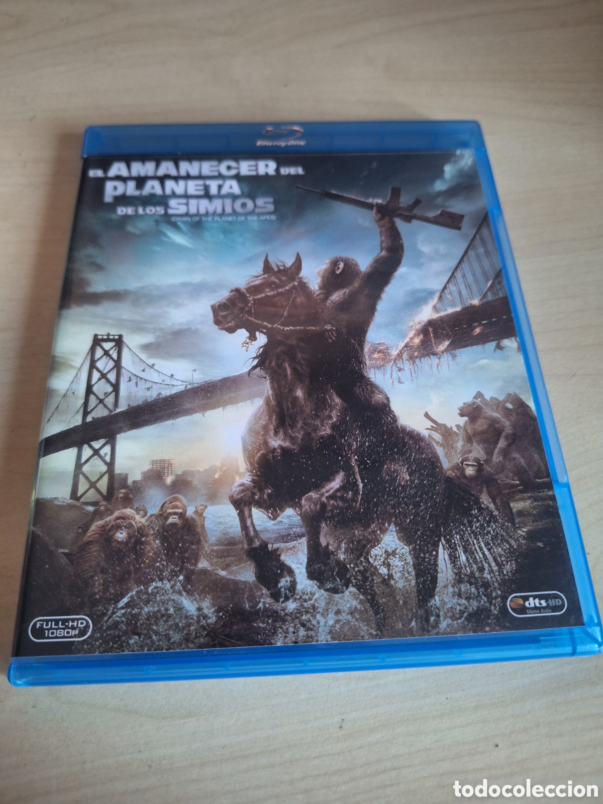 Cine: BLA26 el amanecer del planeta de los simios BLURAY SEGUNDAMANO