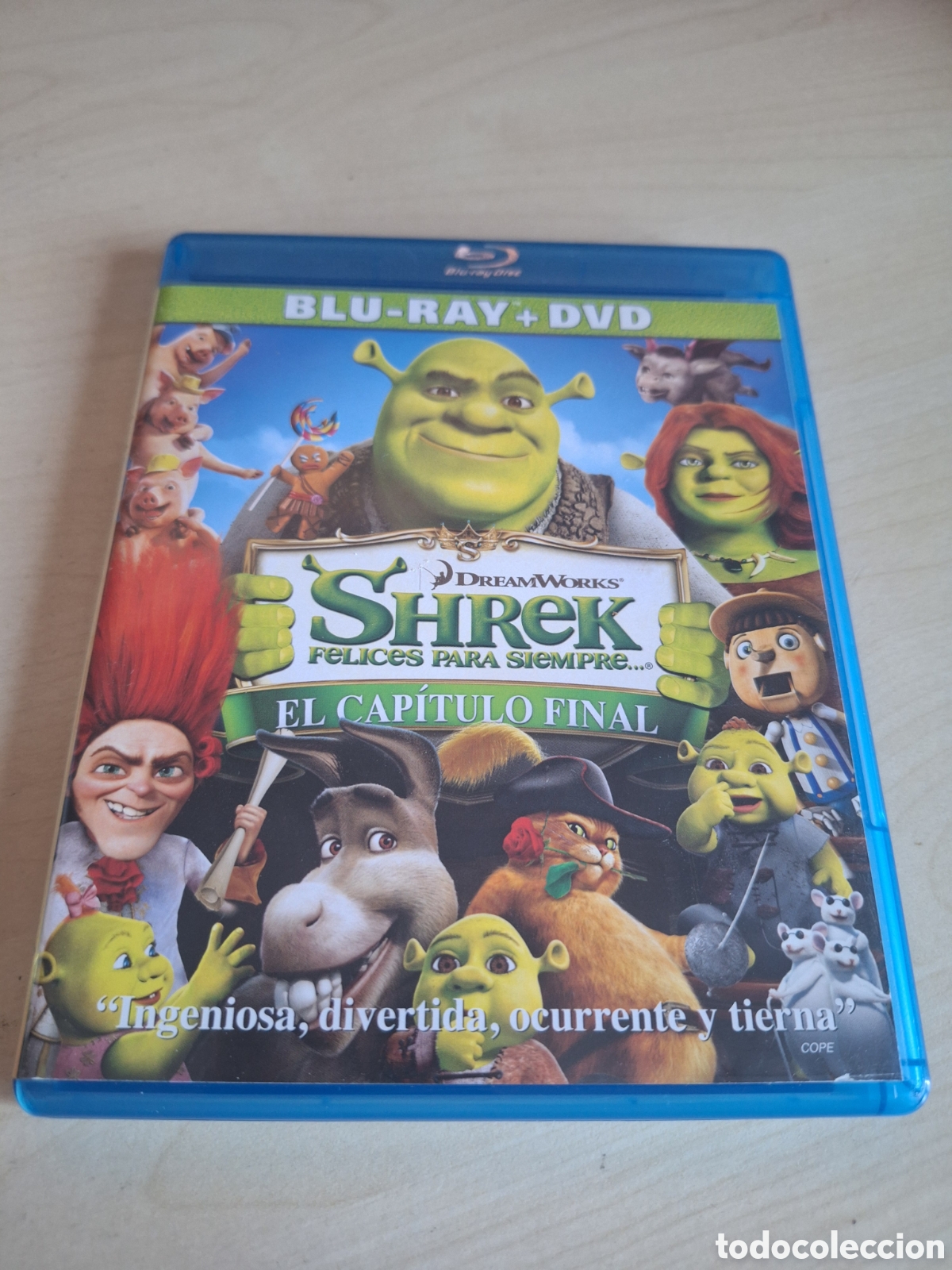 Cine: BL26 shrek felices para siempre el capitulo final BLURAY SEGUNDAMANO