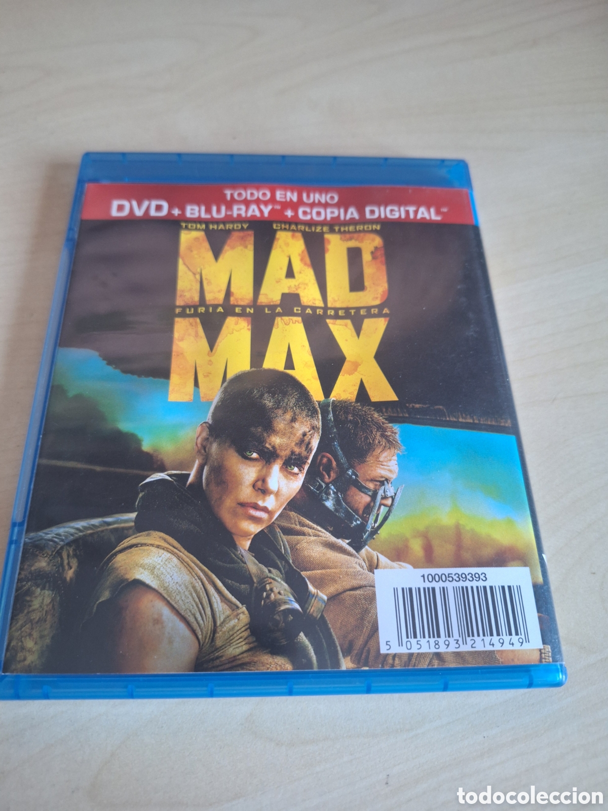 Cine: BL26 mad max furia en la carretera BLURAY SEGUNDAMANO