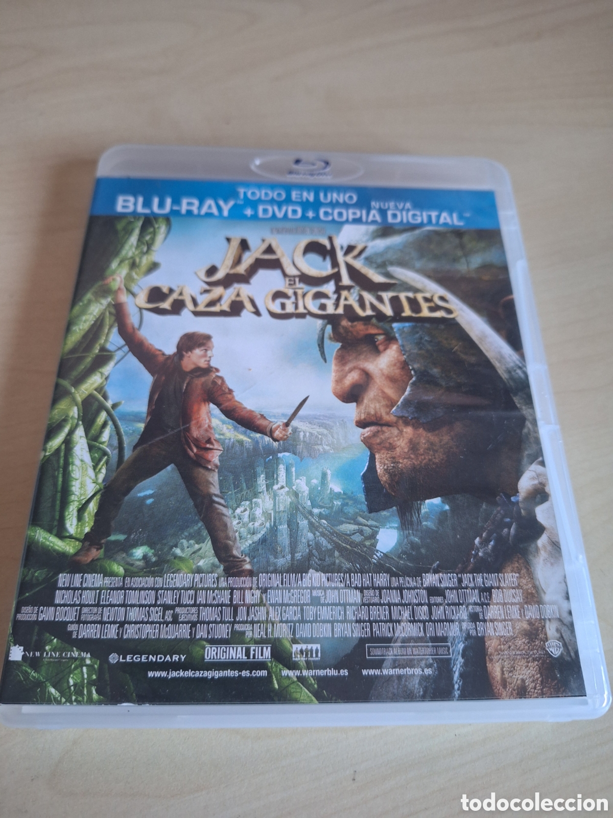Cine: BL26 jack el caza gigantes BLURAY SEGUNDAMANO