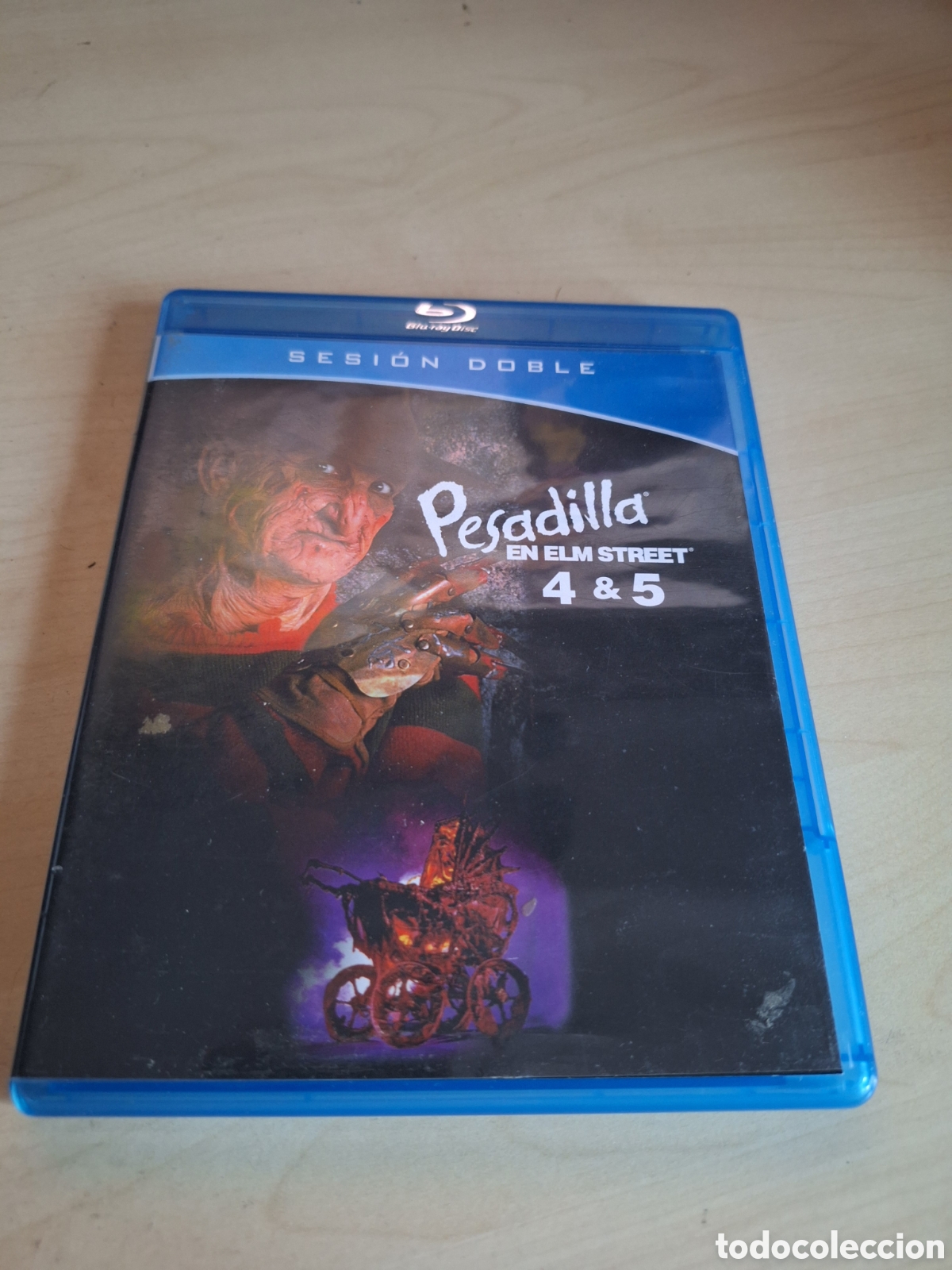 Cine: BLA28 pesadilla en elm street 4 & 5 BLURAY SEGUNDAMANO