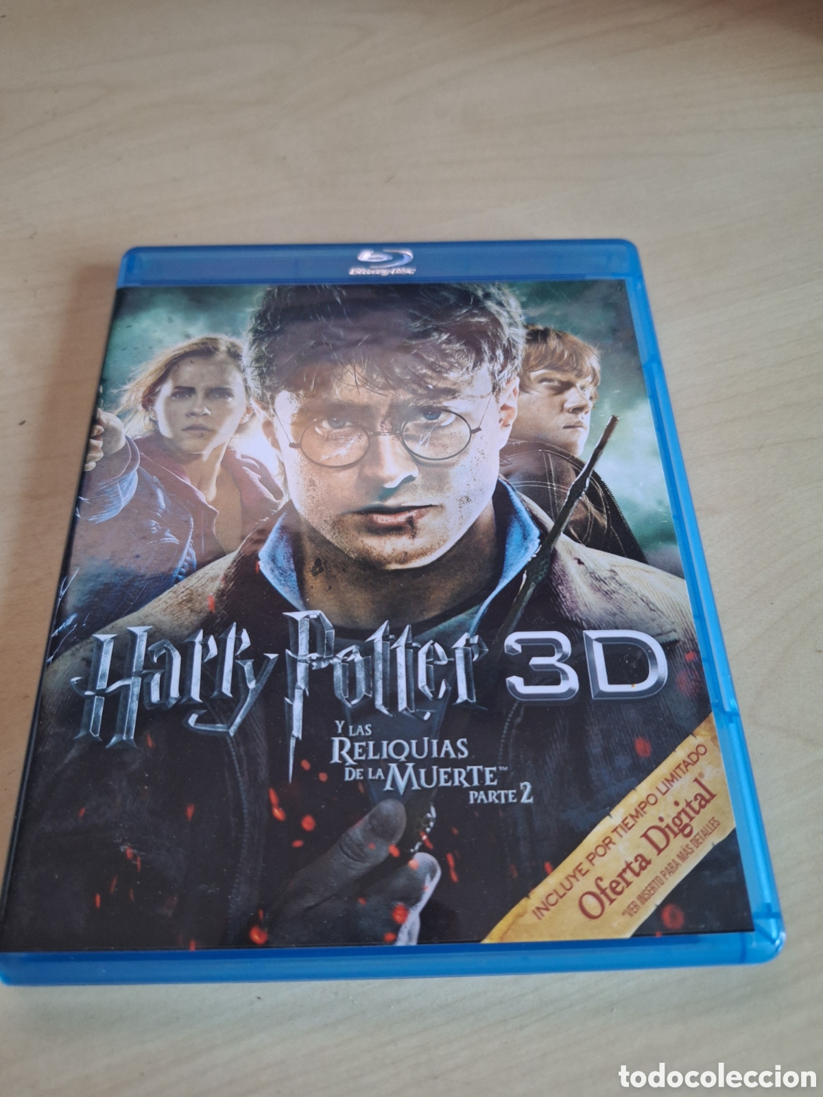 Cine: BL28 harry potter y las reliquias de la muerte parte 2 3D BLURAY SEGUNDAMANO