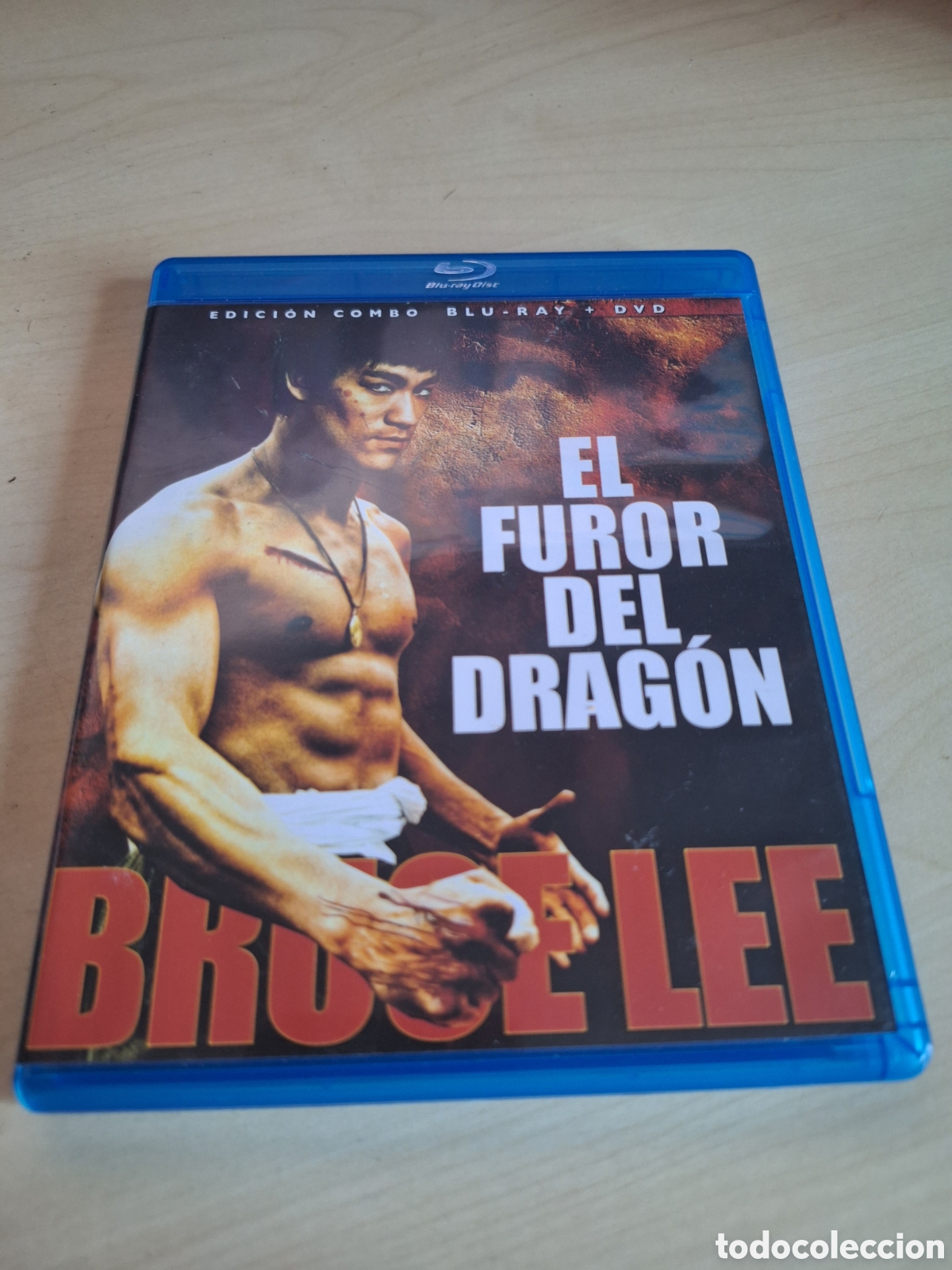 Cine: BL28 el furor del dragon BLURAY SEGUNDAMANO