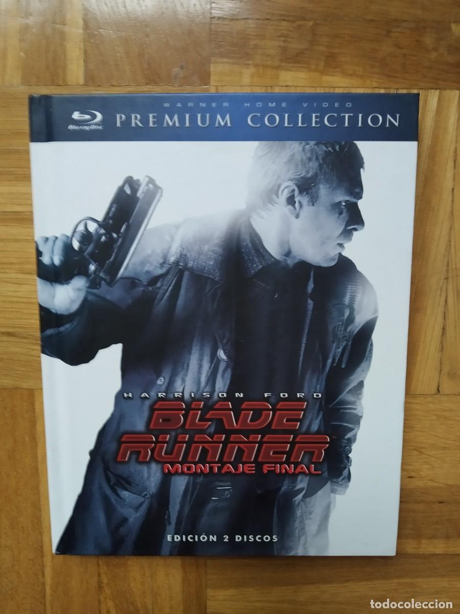 Cine: PELICULA BLU RAY BLADE RUNNER PREMIUM COLLECTION EDICION 2 DISCOS MONTAJE FINAL + LIBRO VER FOTOS