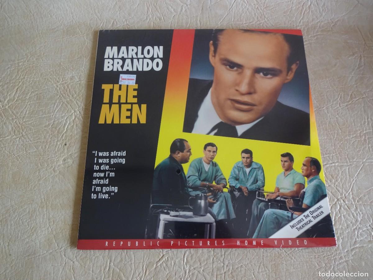 Cine: disco laser disc The Men nuevo! original Marlon Brando