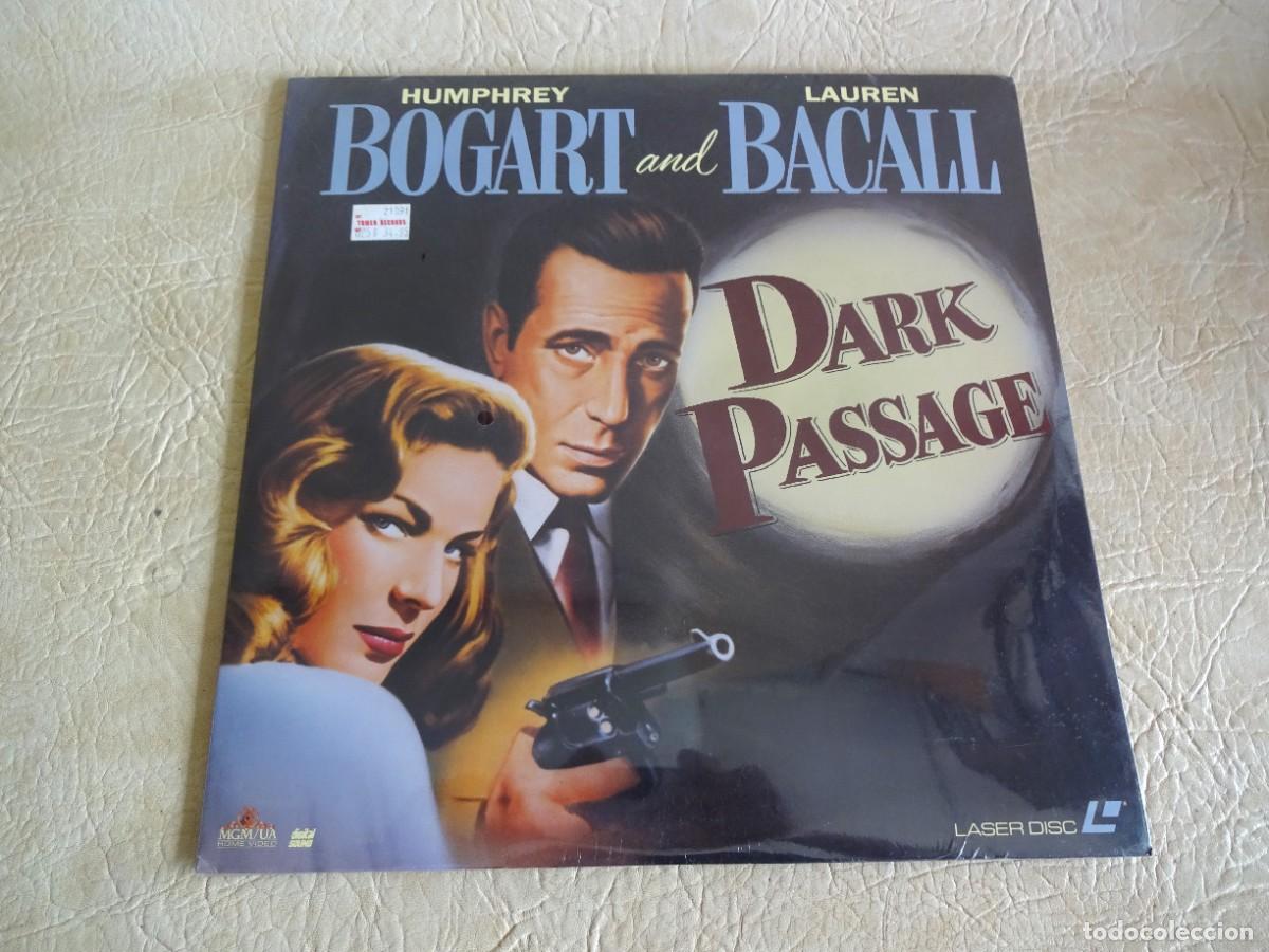 Cine: disco laser disc Dark Passage nuevo! original Bogart and Bacall
