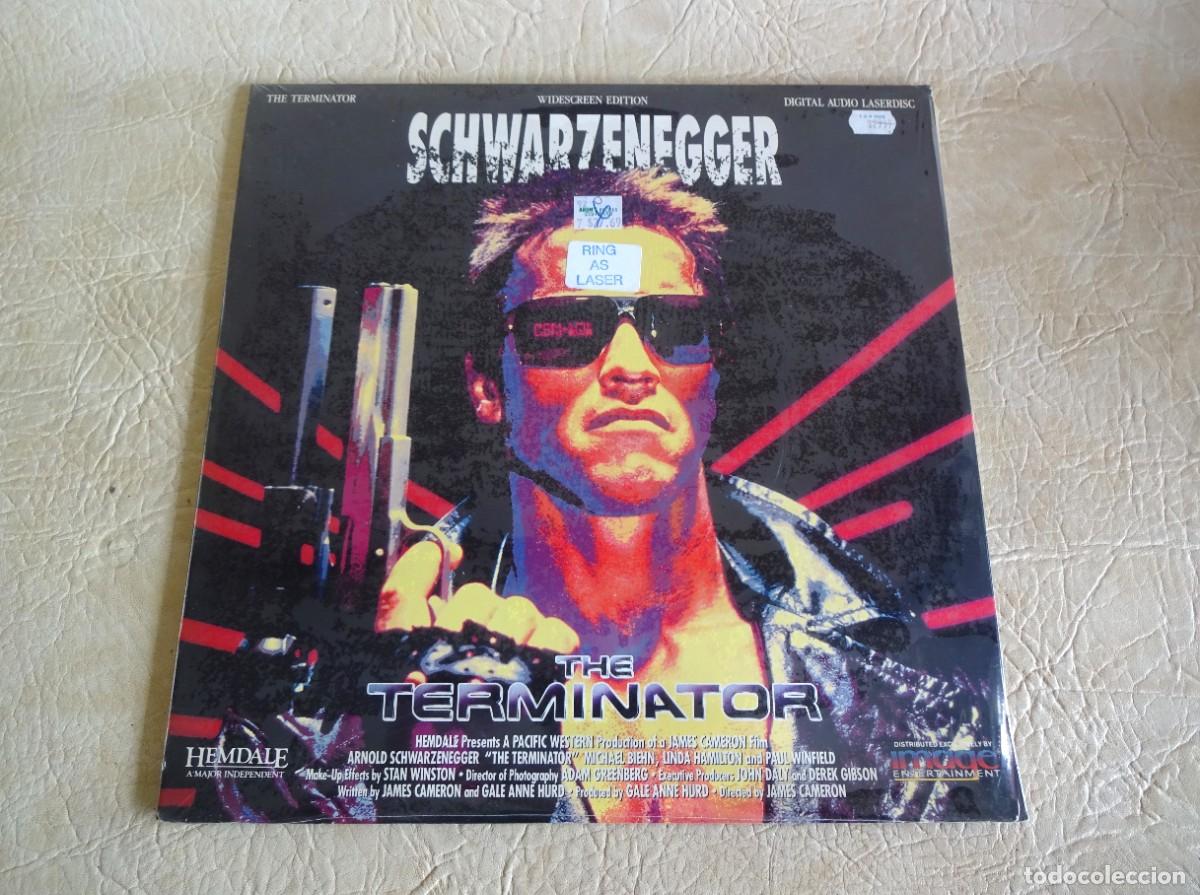 Cine: disco laser disc The terminator nuevo! original NTSC